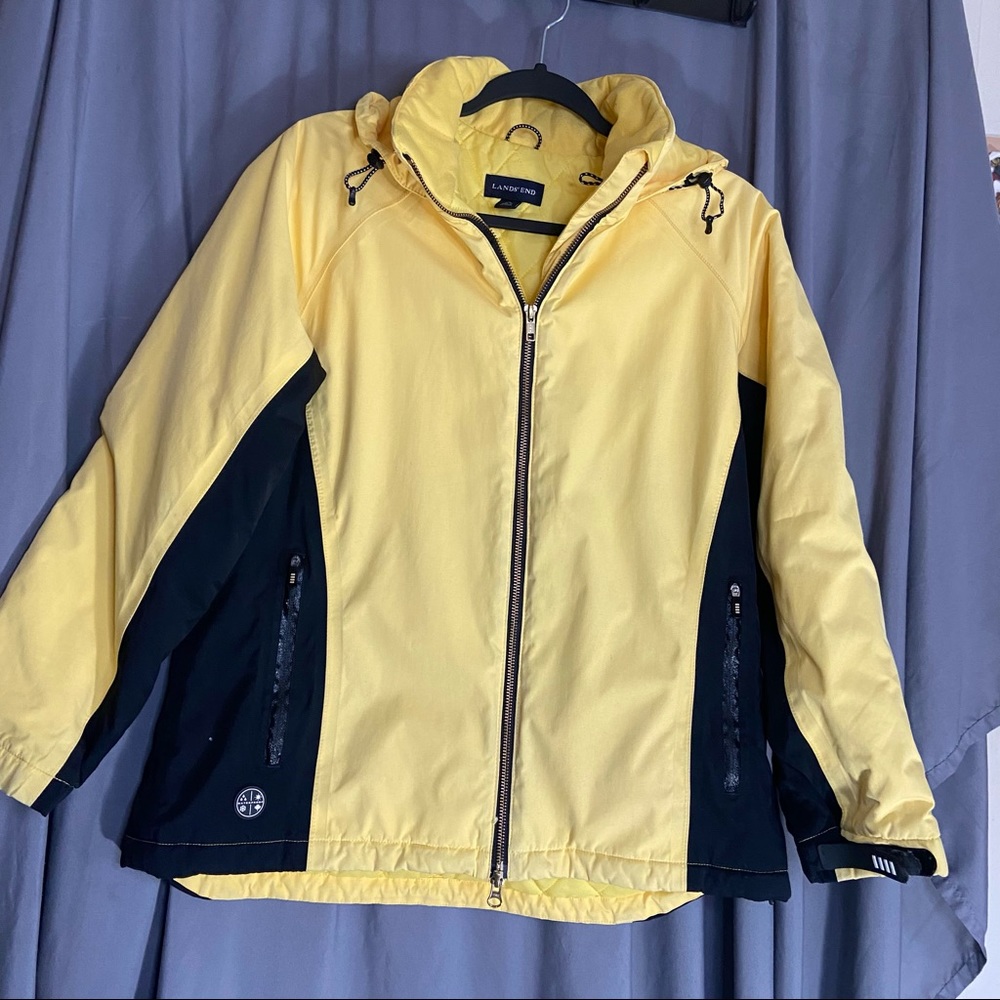 Land’s End Insulated Rain Jacket M - Picture 2 of 10